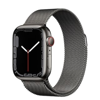 Apple Watch Series 7 GPS + Cellular, 41mm Graphite Stainless Steel 
