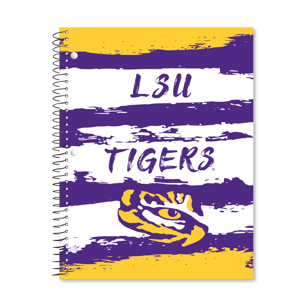 Digi Paint Strokes 1 Subject 11"x8.5" 70 Count College Ruled Spiral Notebook