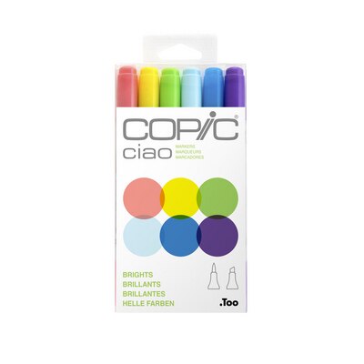 Copic(R) Ciao Marker Set, Brights