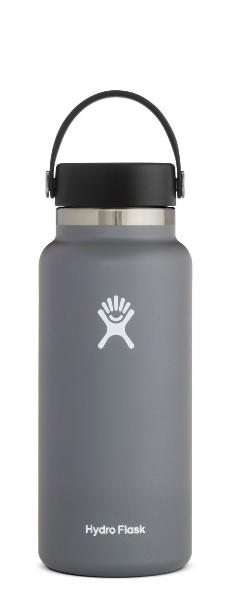 Hydro Flask Refill for Good Wide Mouth with Flex Cap 32oz Geyser Blue - The  Rugged Mill