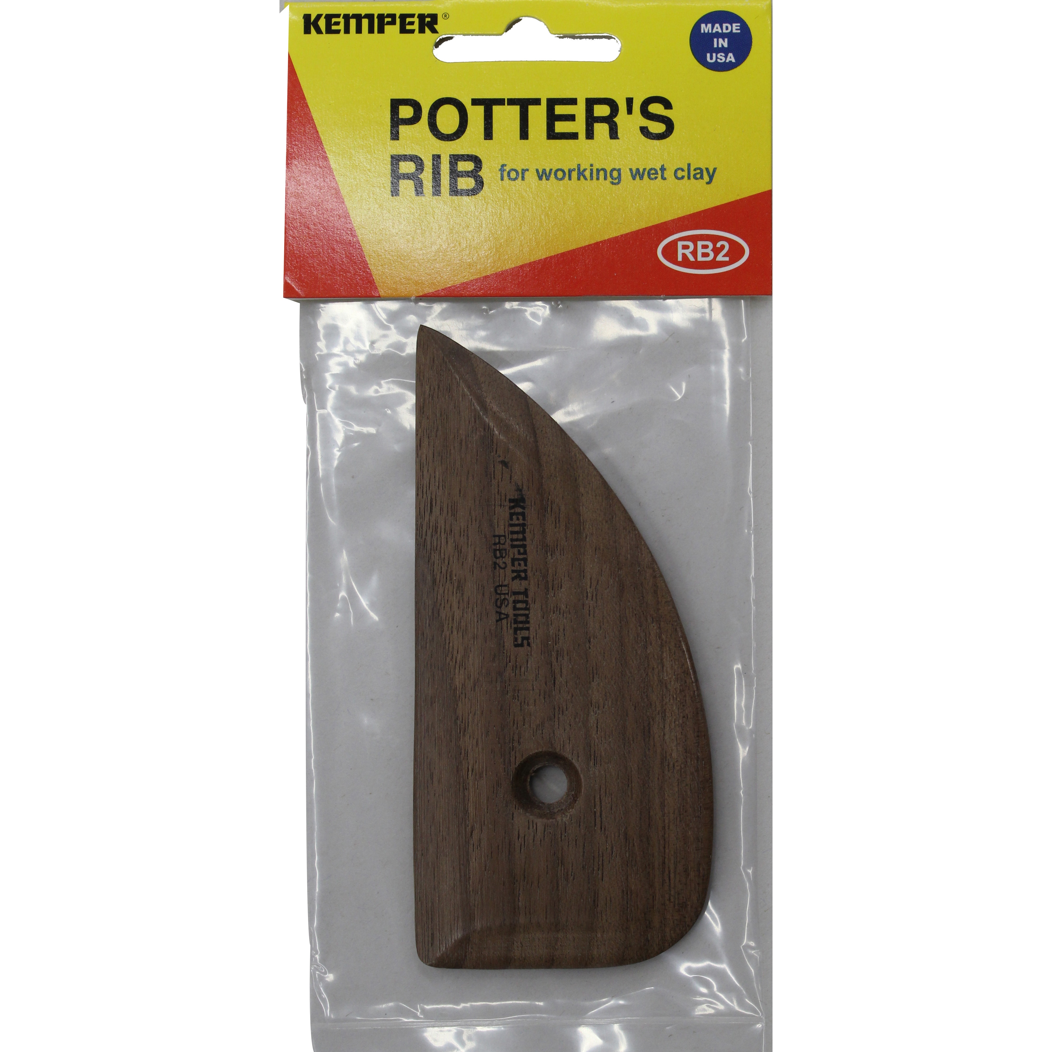 Kemper Tools Potter's Rib 4.25"