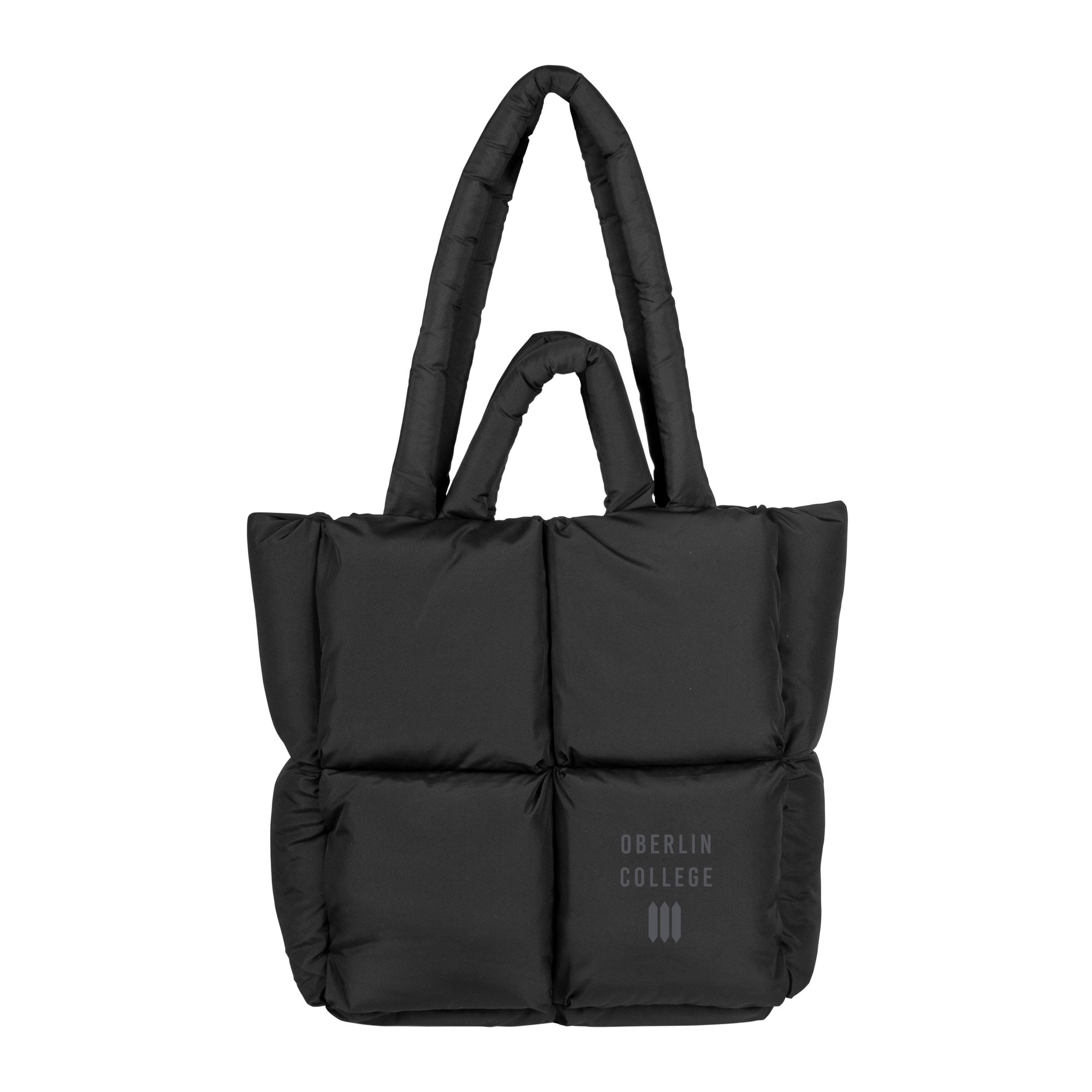 Oberlin College 162-BLK Puff Tote