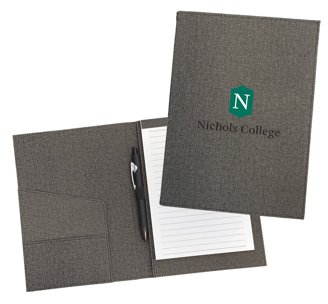 Imprinted Padfolio with Notepad