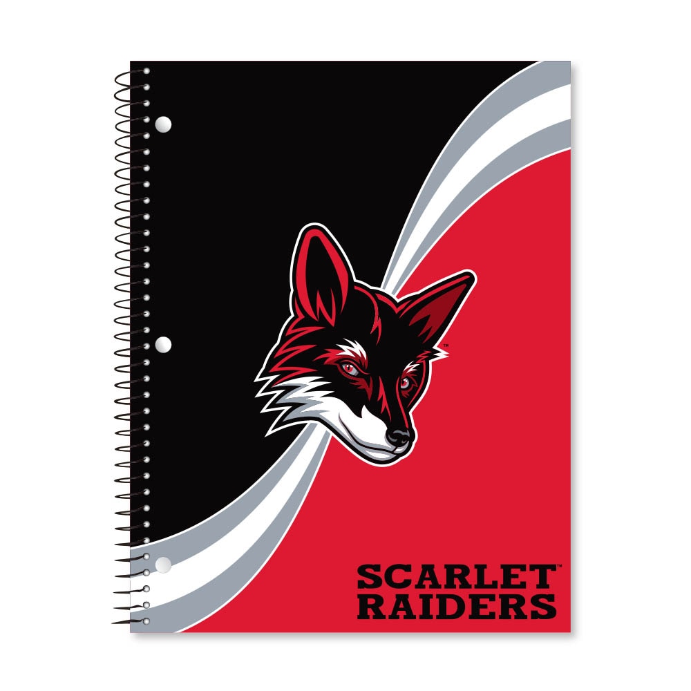 Digi Curve Divide 1 Subject 11"x8.5" 70 Count College Ruled Spiral Notebook