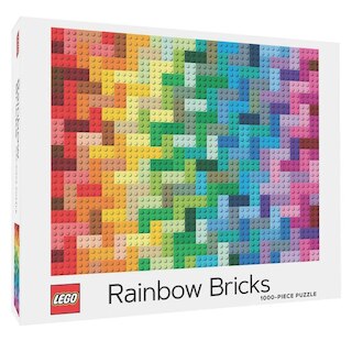 LEGO Rainbow Bricks 1000 Piece Puzzle – The Jigstore