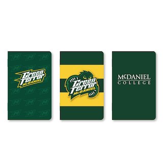 Set of 3 School Spirit Pocket Sized Mini Notebooks