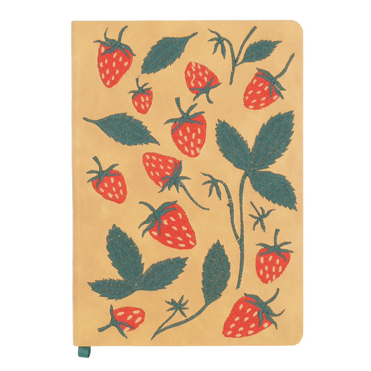 Denik Elana's Berries Embroidered Journal