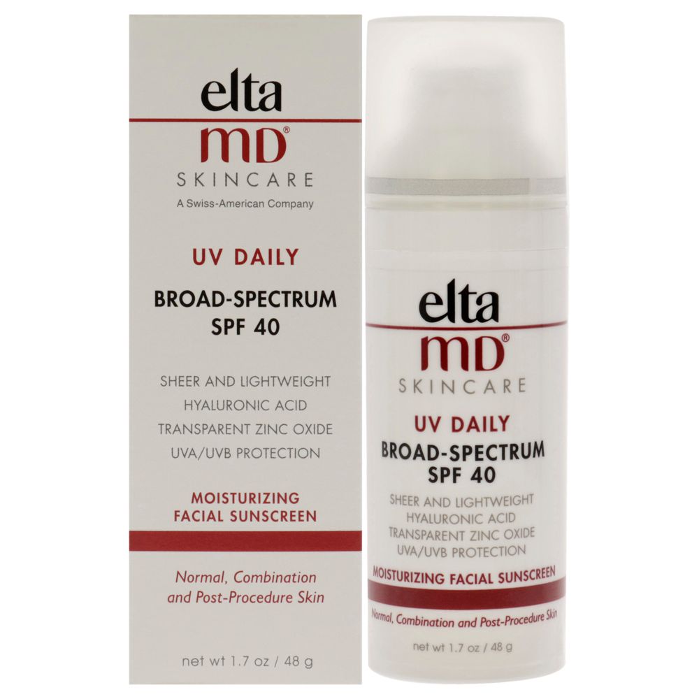 UV Daily Moisturizing Facial Sunscreen SPF 40 by EltaMD for Unisex - 1.7 oz Sunscreen