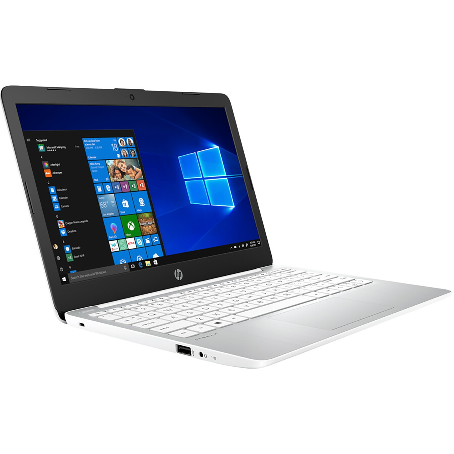 HP Stream 11.6" Notebook Intel Celeron N4020 Dual-core (2 Core) 1.10 GHz - 4GBRAM64GBFlashMemory