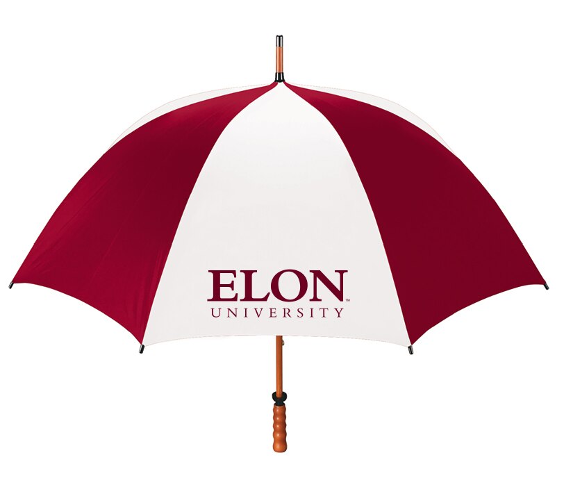 "The Eagle" Sporty Wood Shaft Golf Umbrella 62"