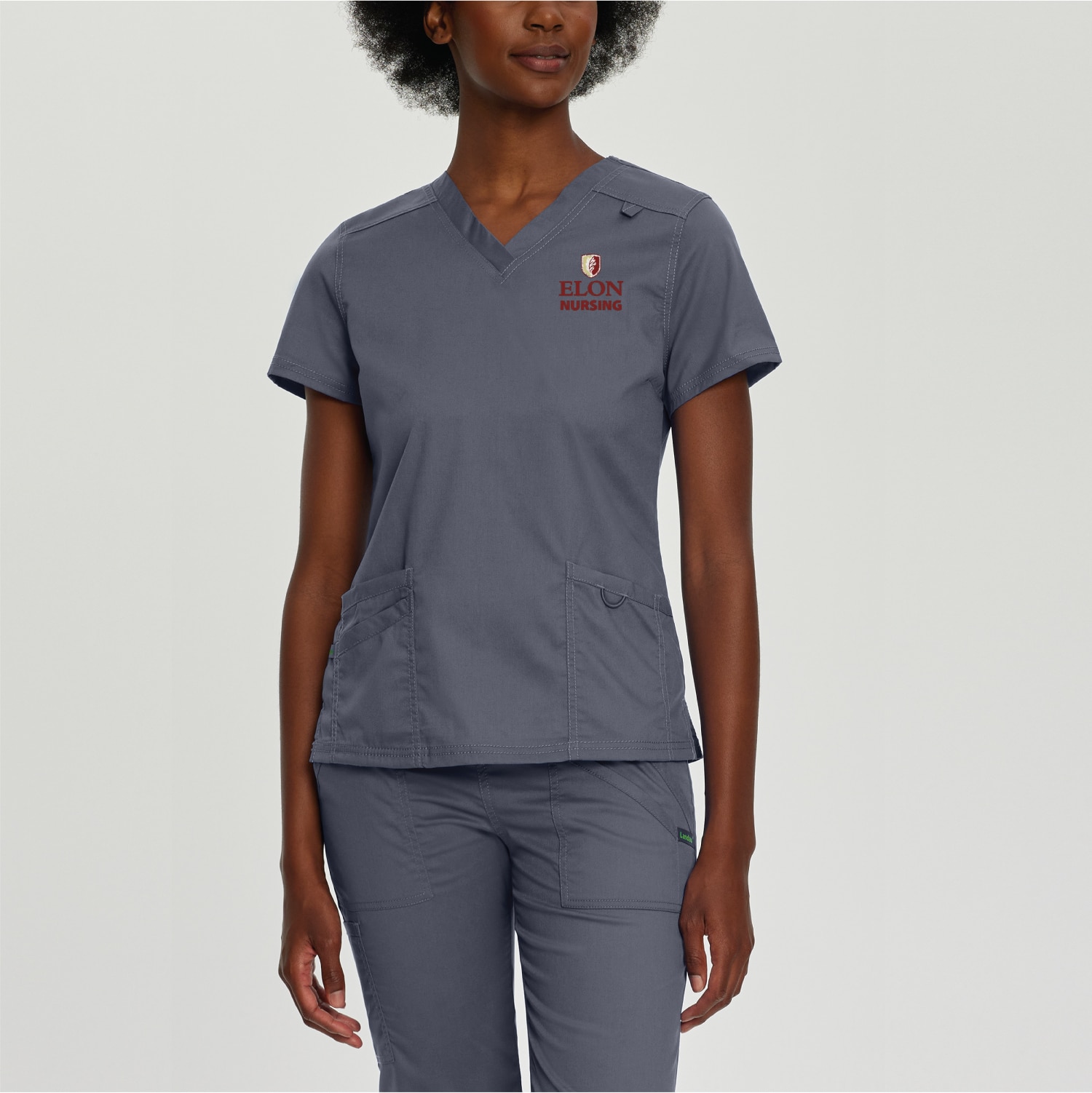 Women's  V-Neck Scrub Top