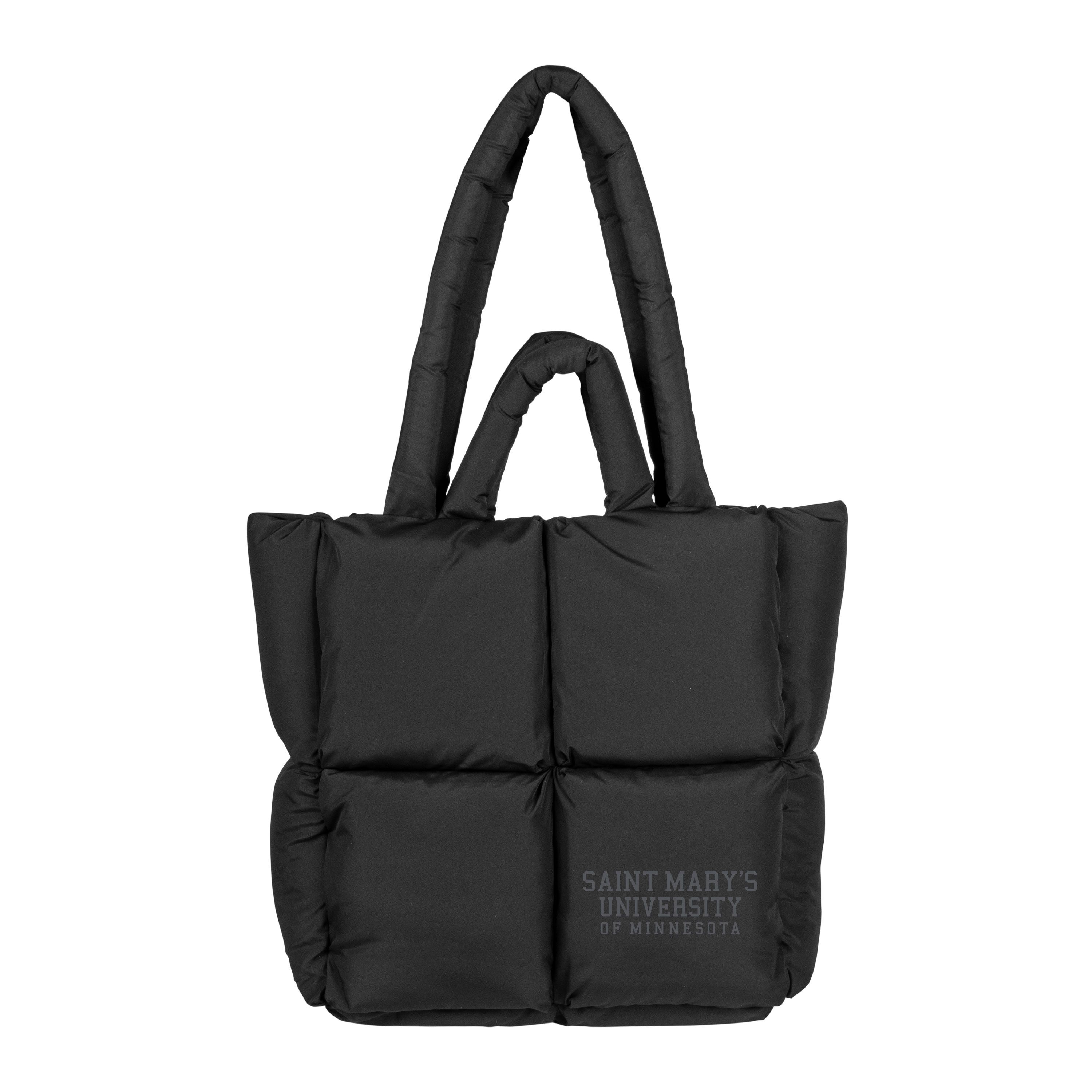 Saint Mary's University of Minnesota 162-BLK Puff Tote