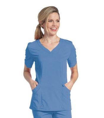 Urbane Ultimate Women's Sweetheart Neck Scrub Top