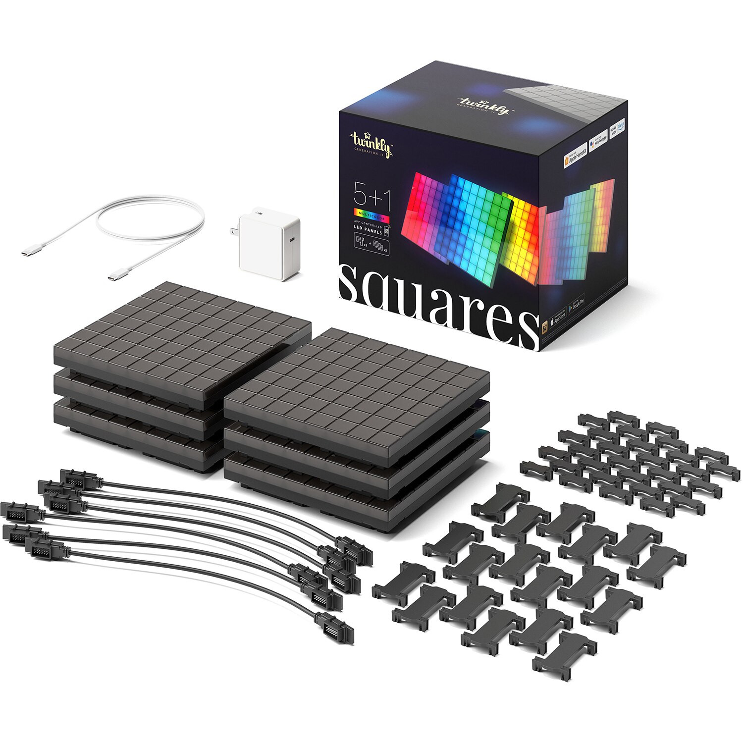 Twinkly Squares LED Panel Starter Kit
