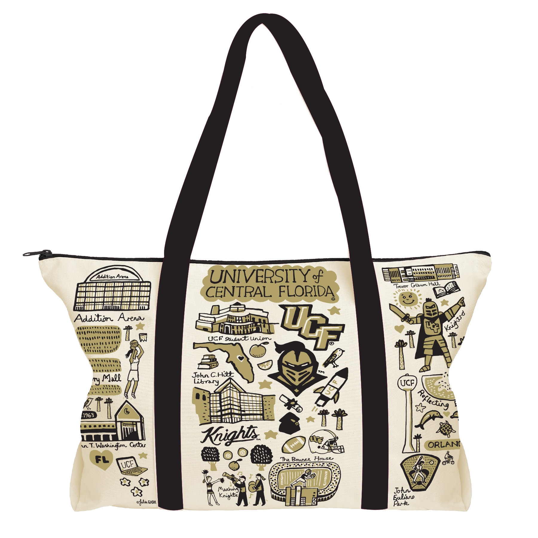 UCF Knights Julia Gash Weekend Tote