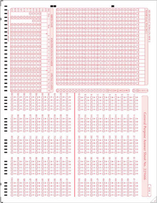 Scantron Form 221666