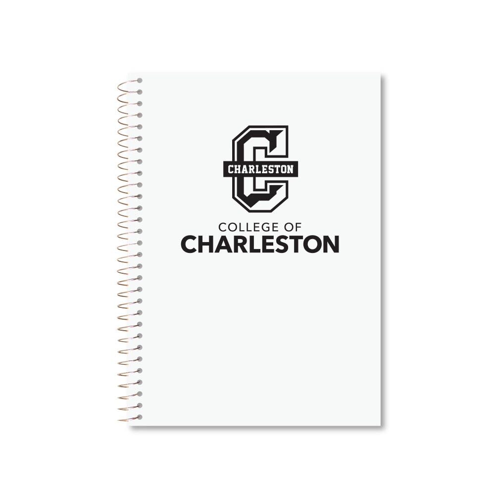 Roaring Premium 3 Subject 9.5 x 6.5 Notebook, College Ruled 20lb Paper, Pressboard Foil Cover