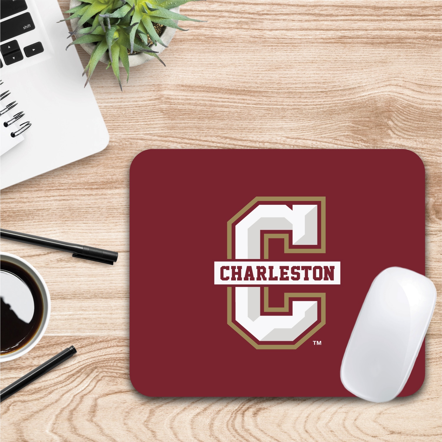 College of Charleston - Mousepad, Classic V3