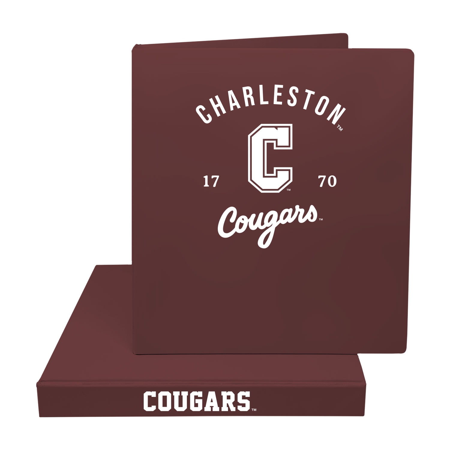 1" Imprinted Binder Mascot
