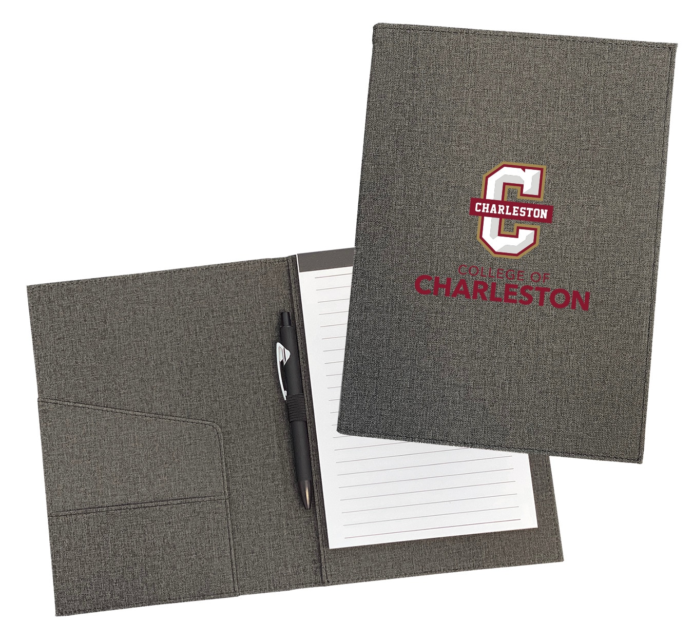 Imprinted Padfolio with Notepad