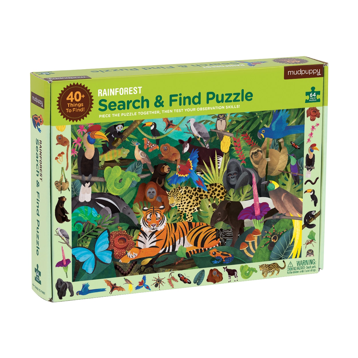 Rainforest Search & Find Puzzle