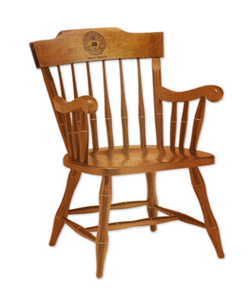 College of Charleston Standard Chair Captain's Chair