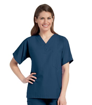 VDS Unisex Scrub Top:Sandstone:3XL