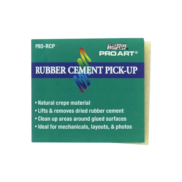 Rubber Cement Pick Up Square