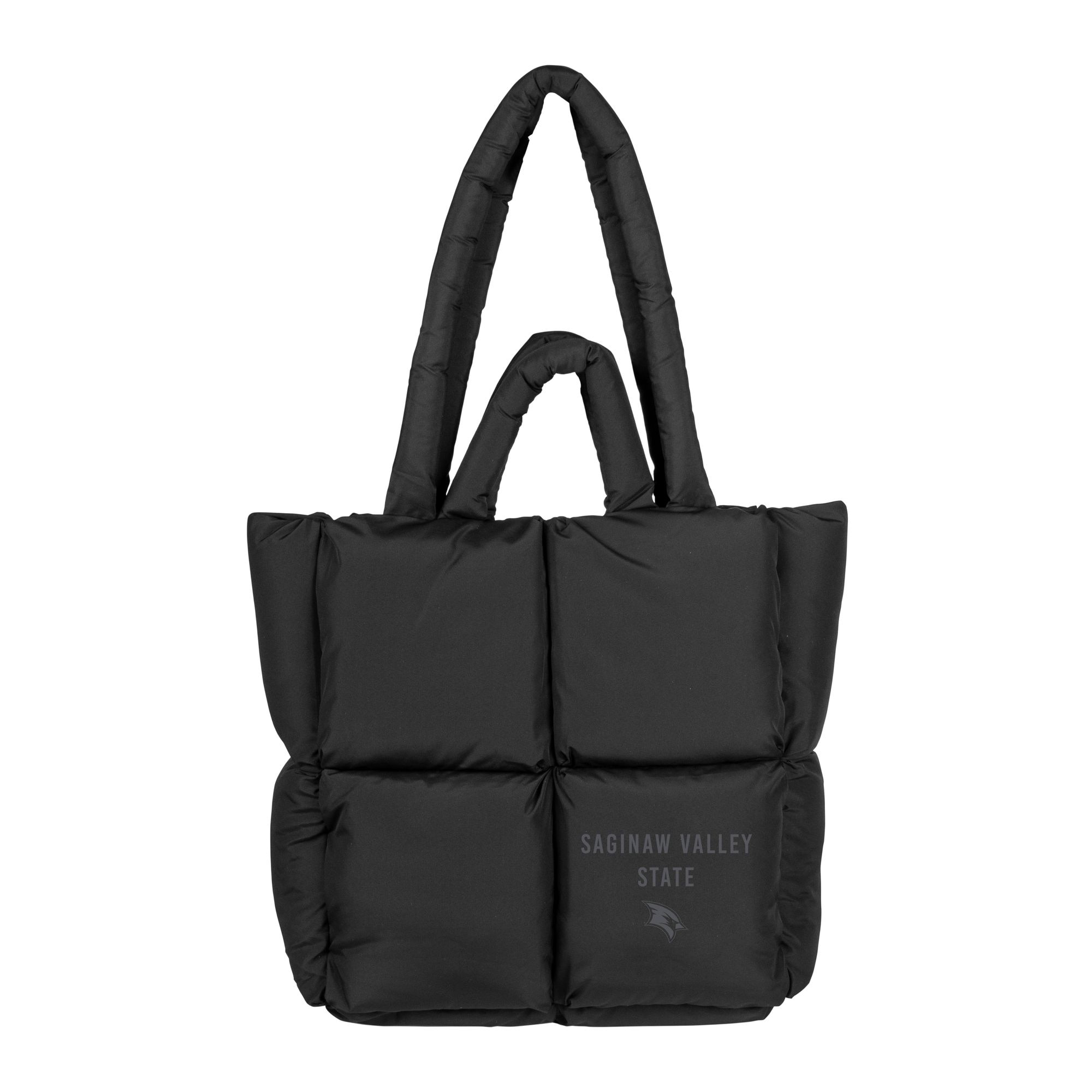 Saginaw Valley State University 162-BLK Puff Tote