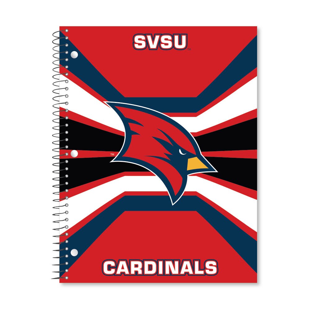 Digi Color Warp 1 Subject 11"x8.5" 70 Count College Ruled Spiral Notebook