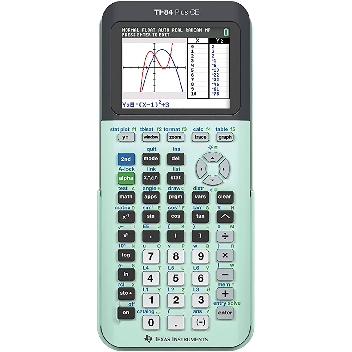 Texas Instruments TI-84 Plus CE Graphing Calculator (Mint) | Cecil ...