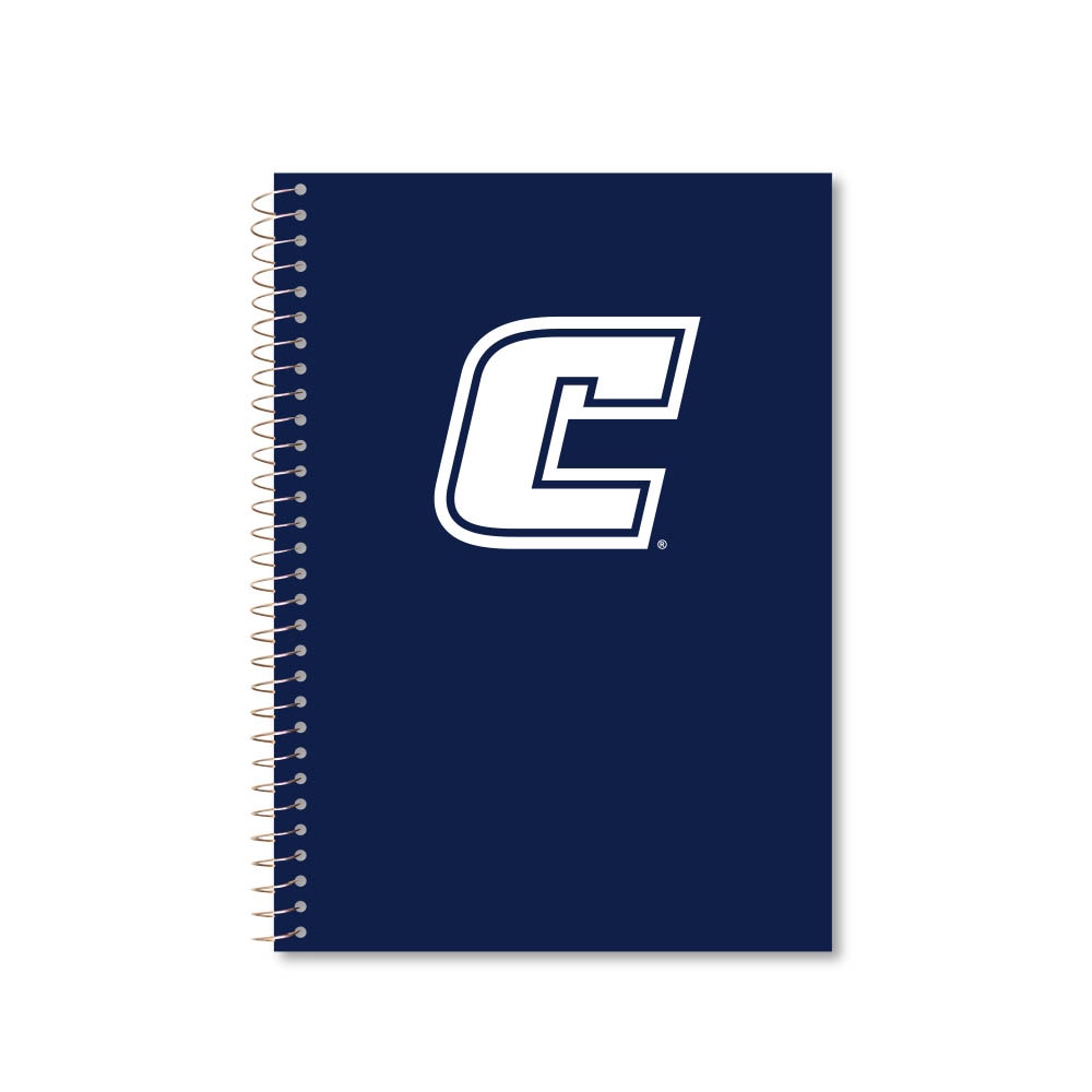 Roaring Premium 3 Subject 9.5 x 6.5 Notebook, College Ruled 20lb Paper, Pressboard Foil Cover