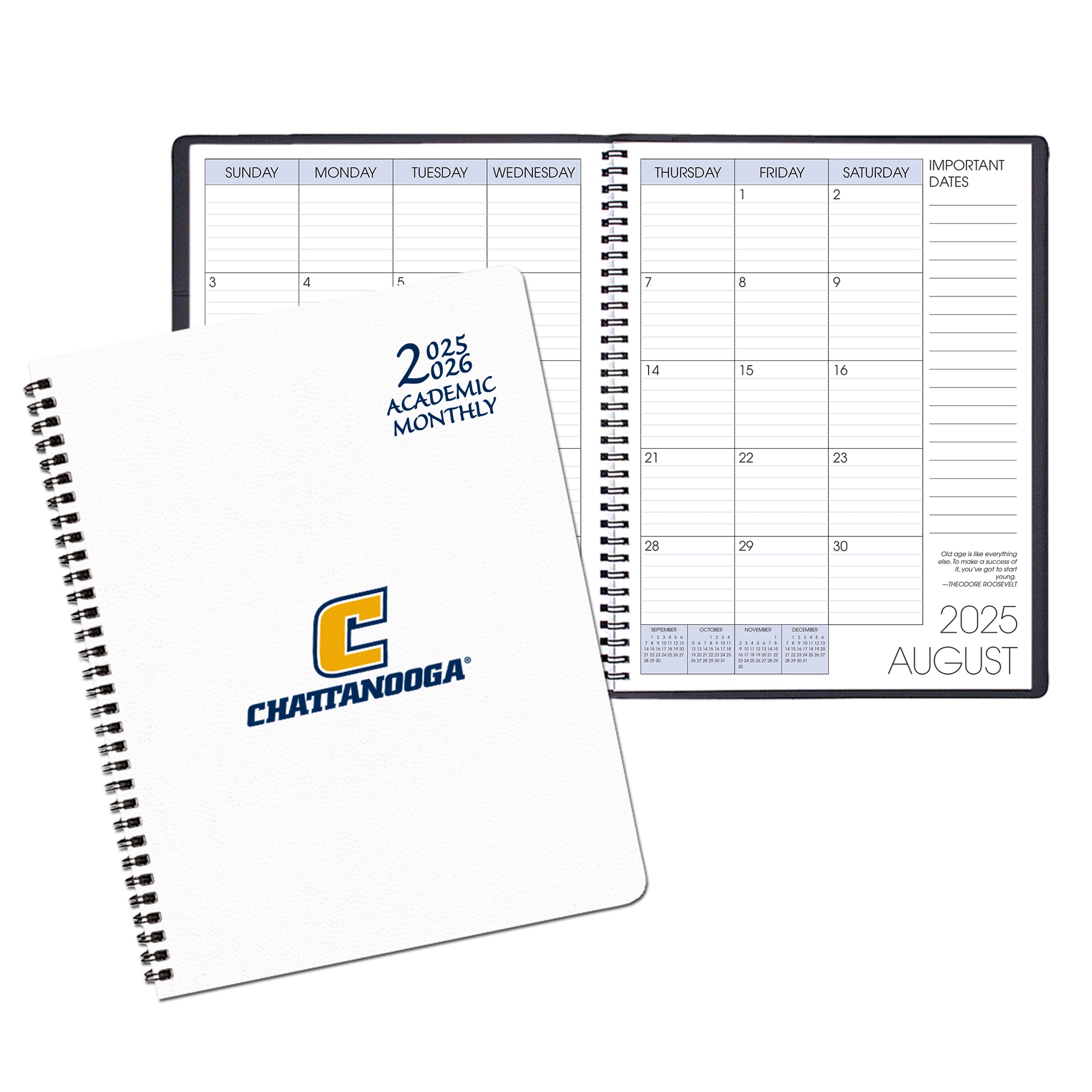 Payne 25-26 Imprinted Academic Monthly Planner 8.5"x11"
