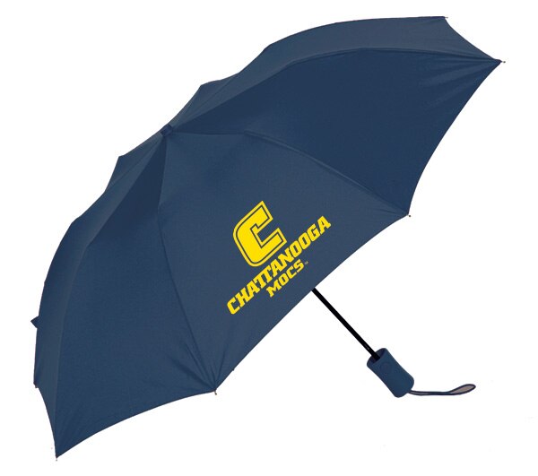 "The Victory" Solid Emblematic Umbrella Automatic Folding 42" Coverage