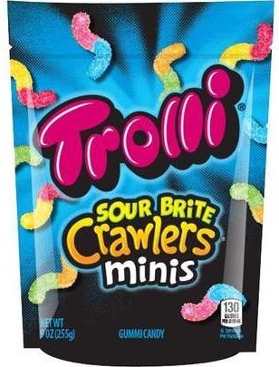 Trolli - Sour Assorted Crunchy Crawlers 5oz