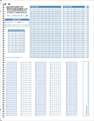 Scantron Custom Form 292016