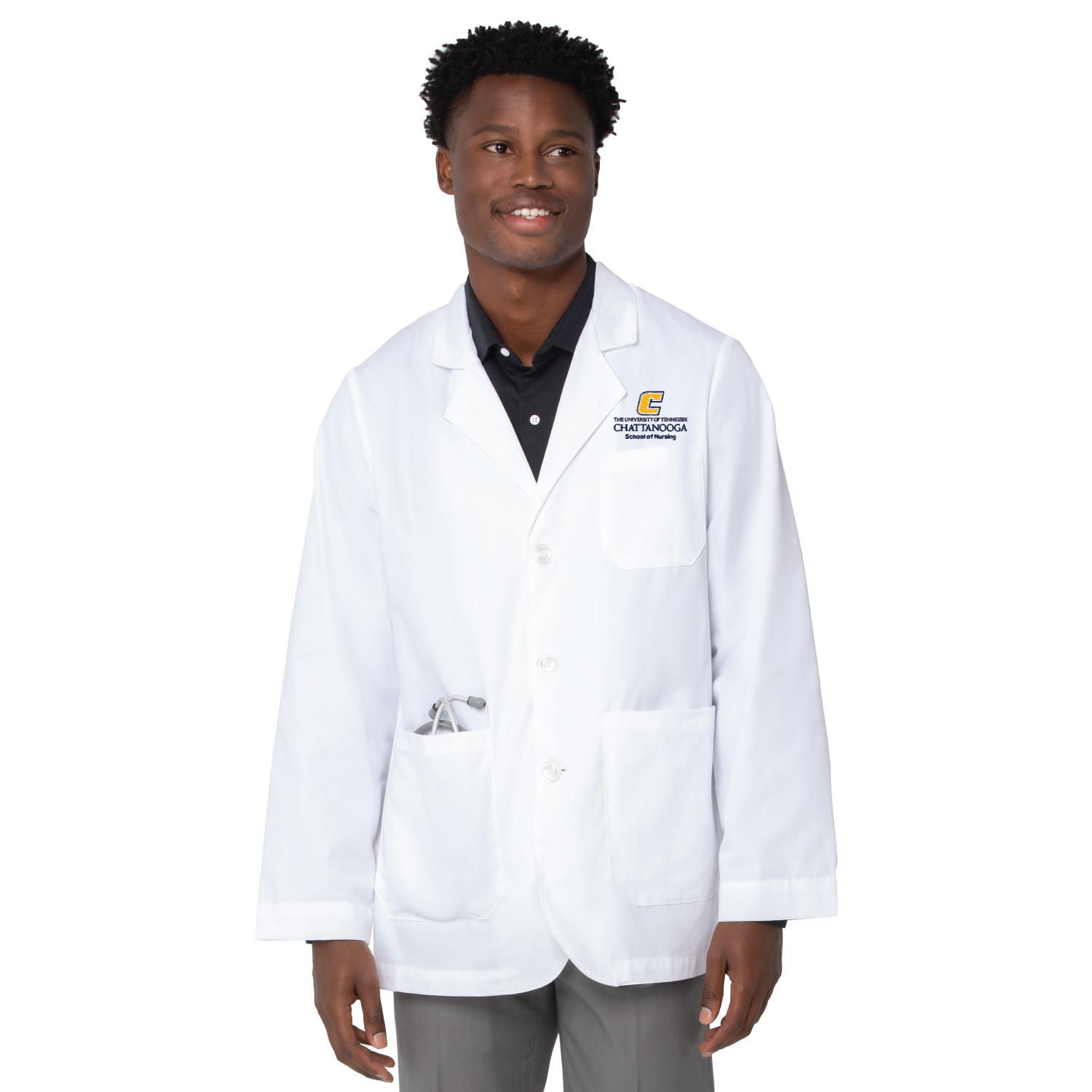 VDS Mens Consultation Coat Tier 2:White:32