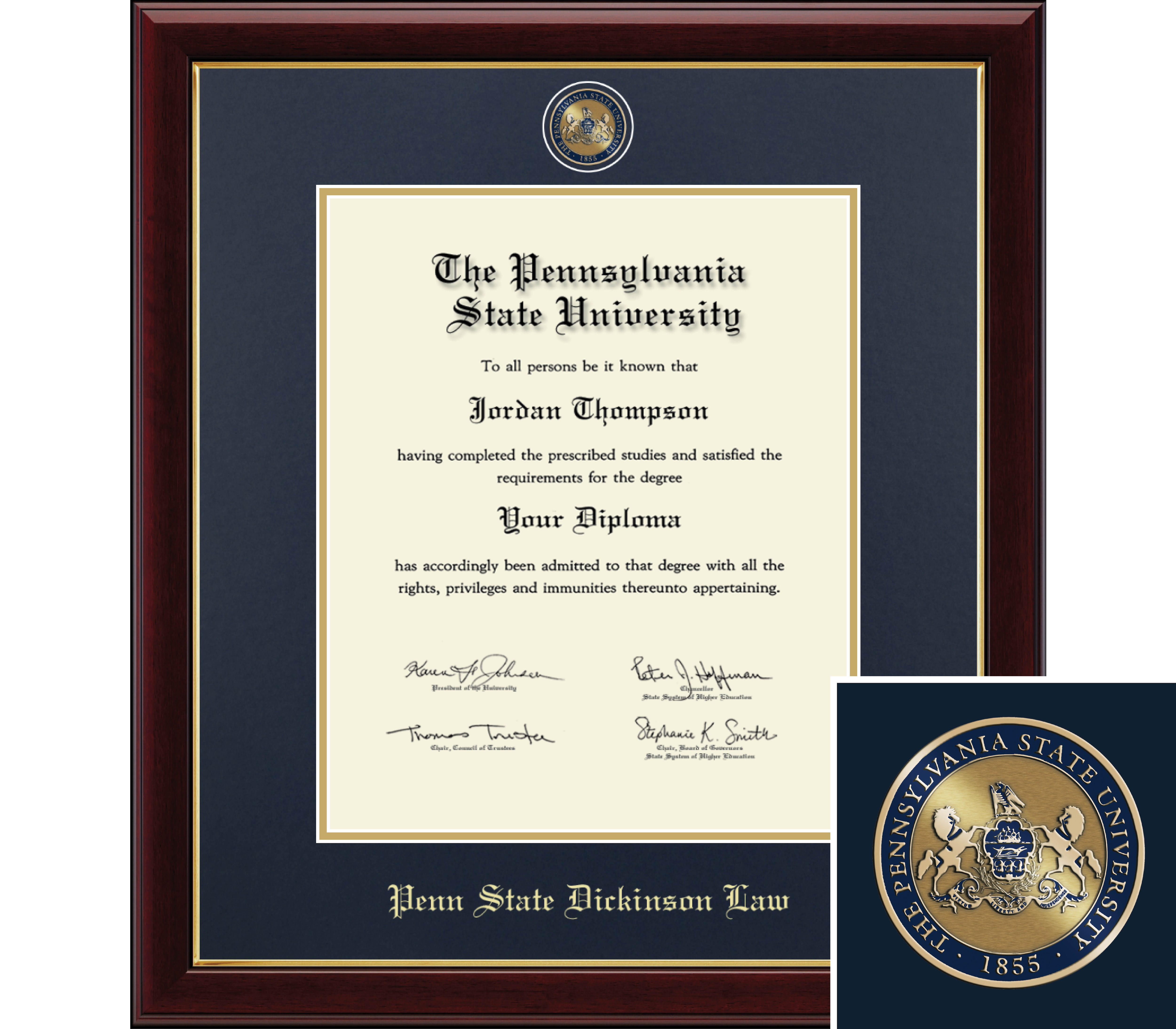 Church Hill Classics Diploma Frame Medicine Diploma Frame