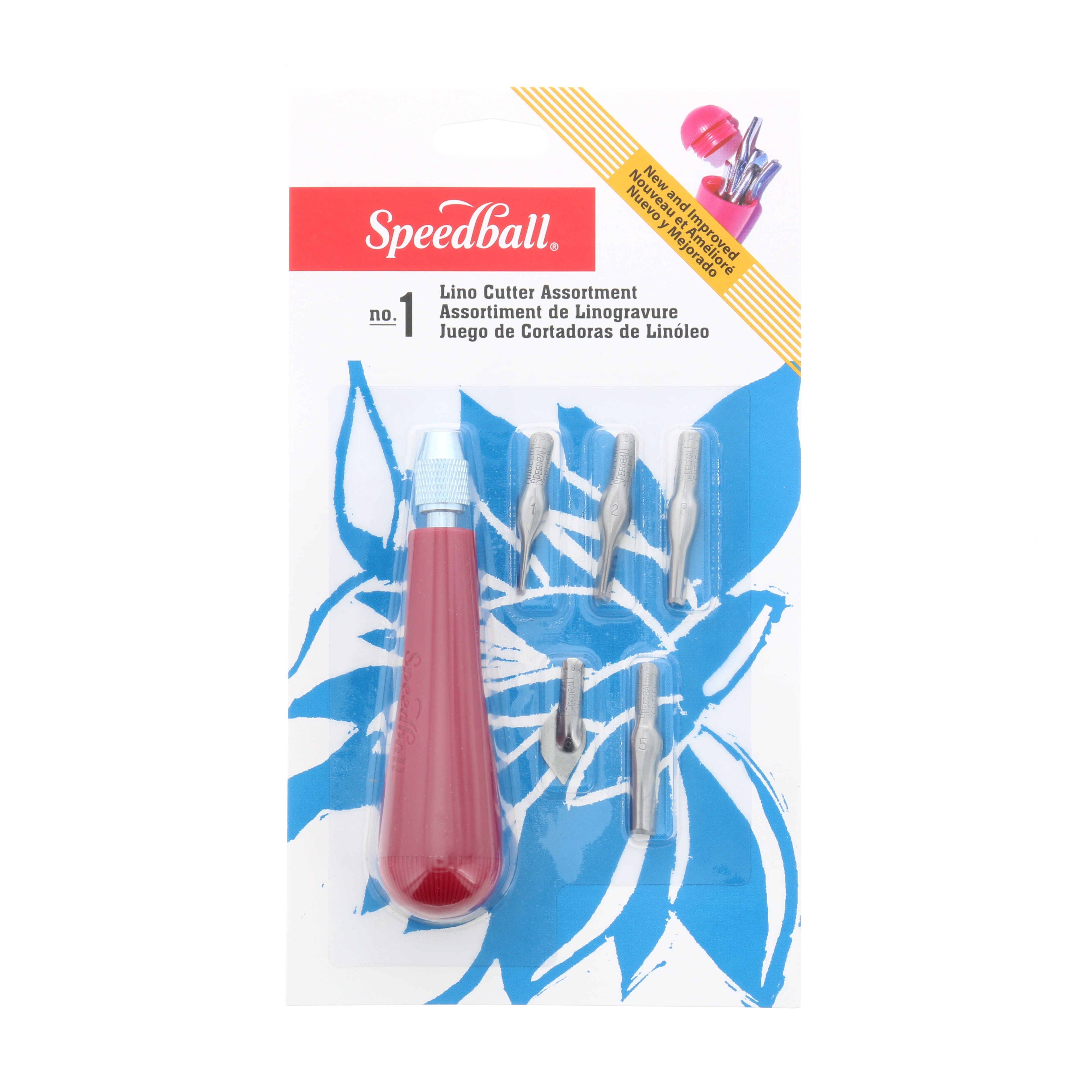  Speedball Linoleum Cutter Kit Assortment #1 - Linocut