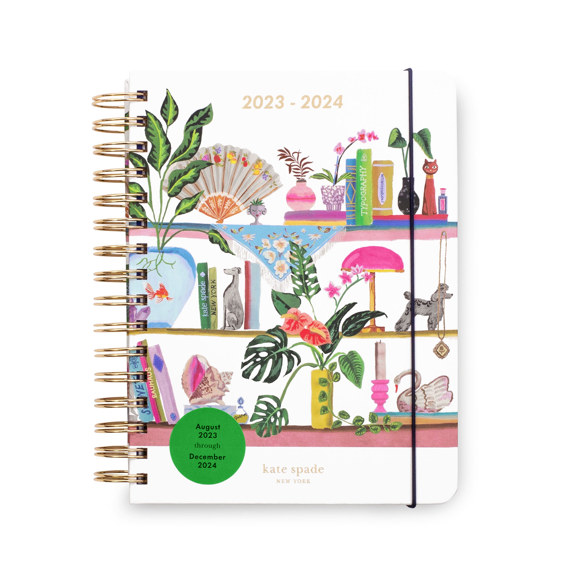Kate Spade New York 17 Month Large Planner, Bookshelf (Exclusive)