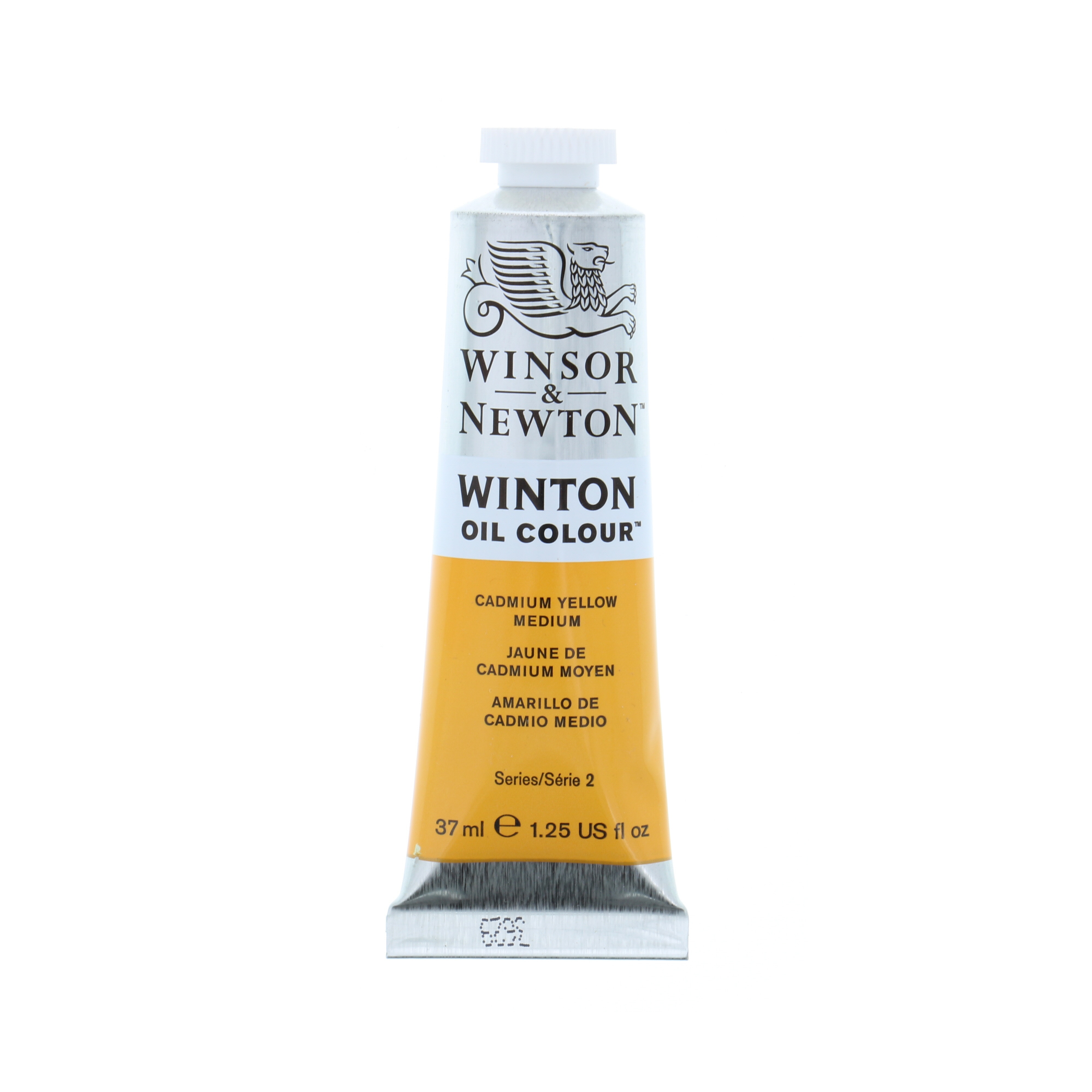 Winsor & Newton Winton Oil Color, 37ml, Cadmium Yellow Medium