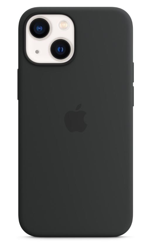 iPhone 13 mini Silicone Case with MagSafe - Midnight