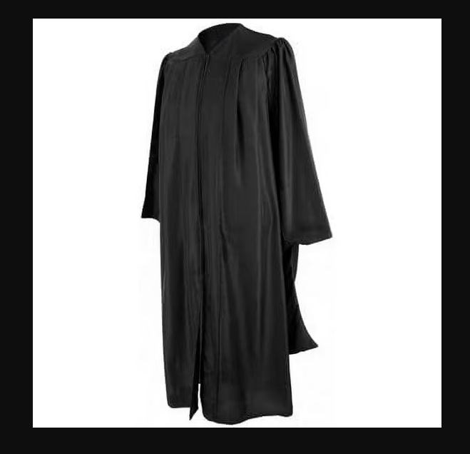GOWN: EVOLUTION MASTER  .HOOD BUTTON.