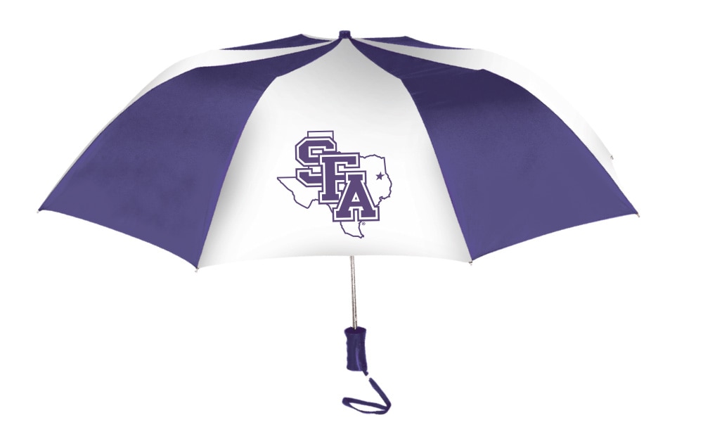 Stephen F. Austin Lumberjacks"The Sport" 2-Tone Emblematic Umbrella Automatic Folding 48" Coverage