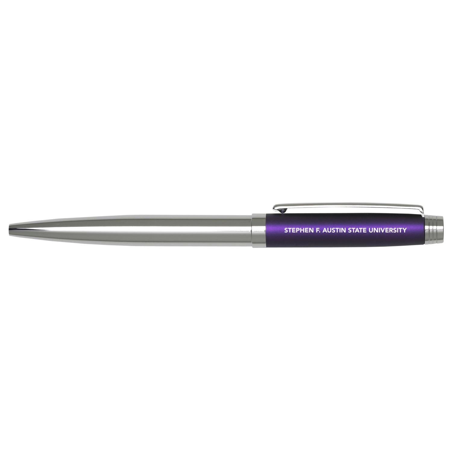 Slim Chrome & Color Ballpoint Pen