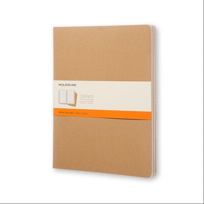 Moleskine Cahier Journal (Set of 3) Ruled Soft Cover