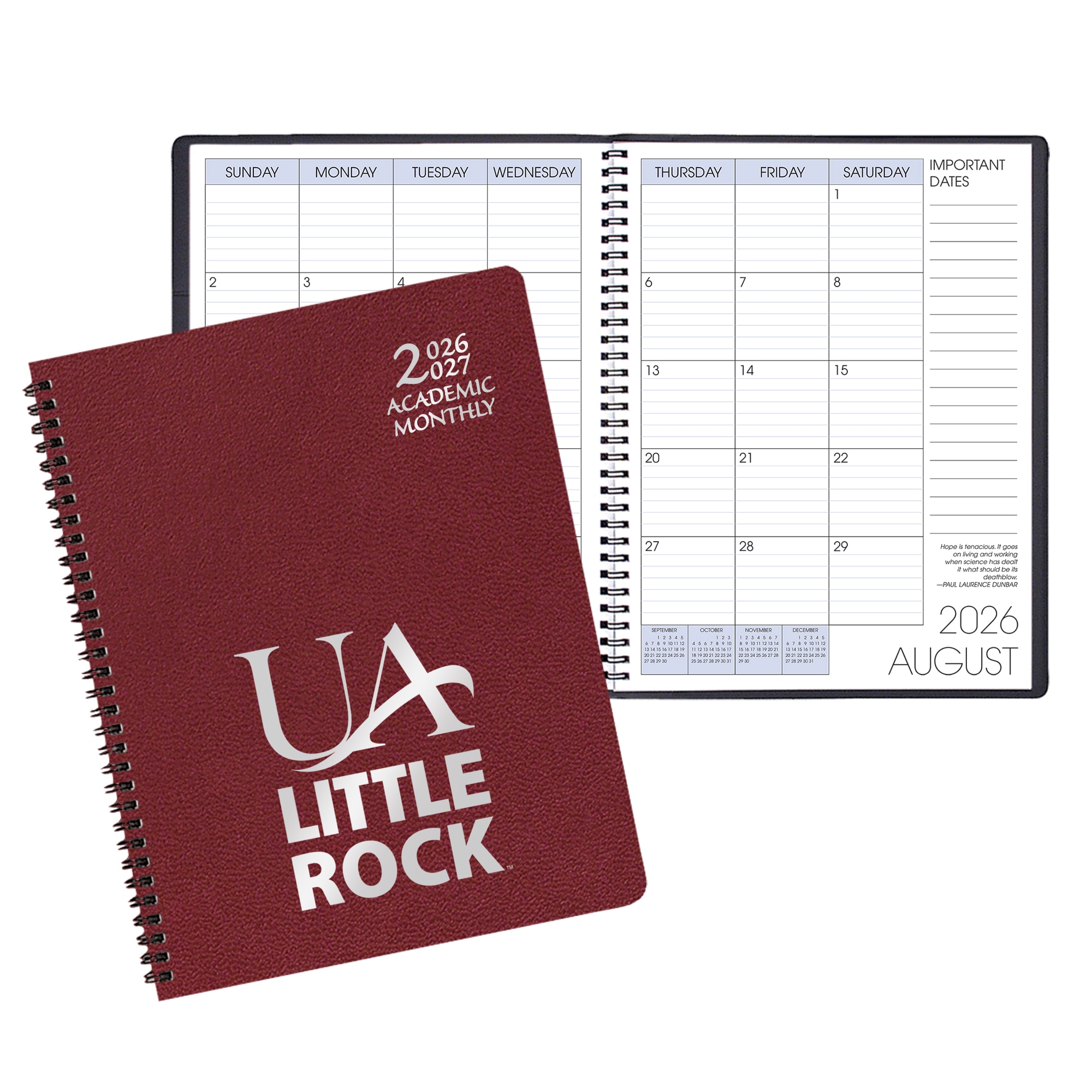 Payne '26-'27 Imprinted Academic Monthly Planner