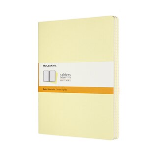 Moleskine Cahier Journal (Set of 3) XXL Ruled Kraft Brown Soft Cover