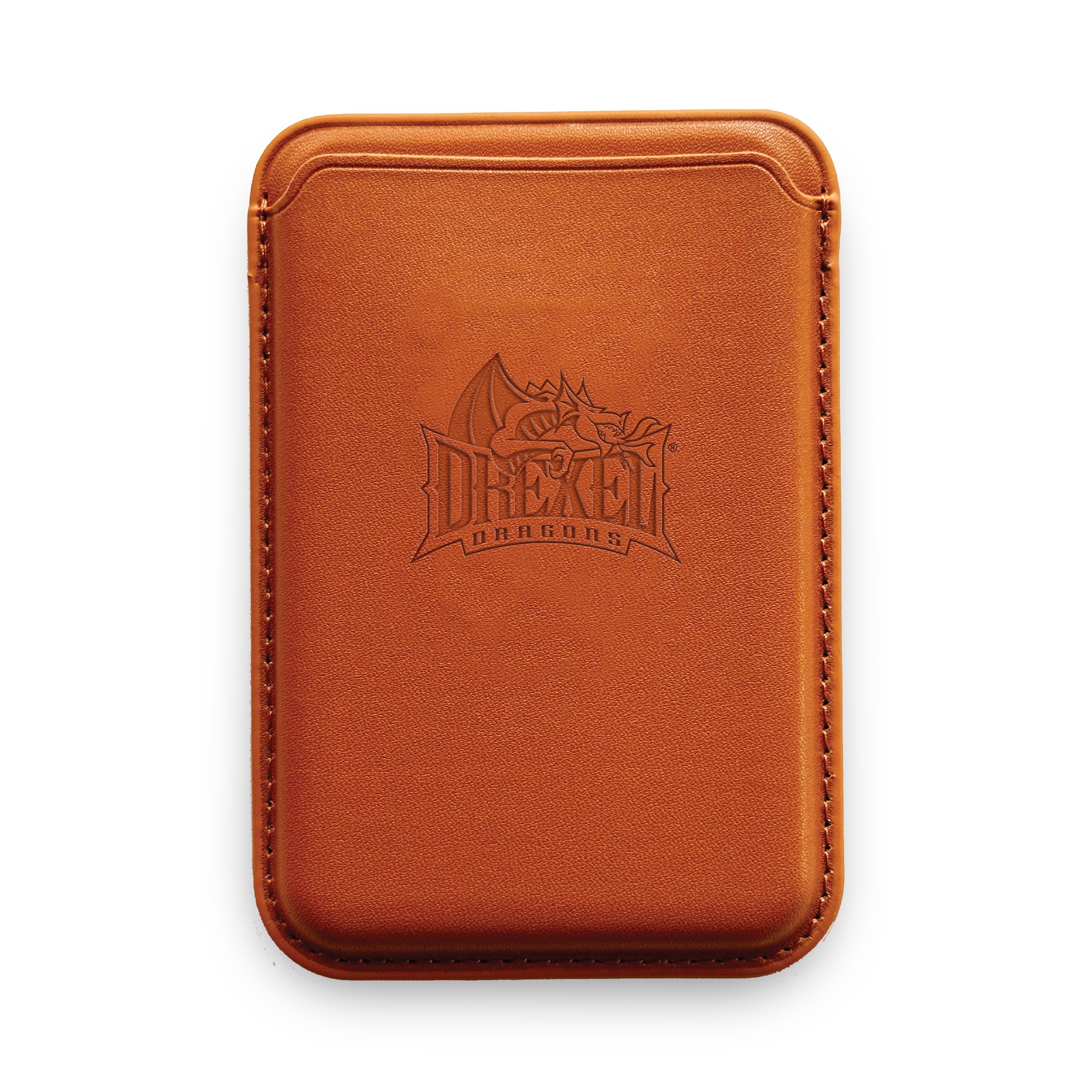 Monaco Leather Cellphone ID wallet with MagSafe Brown