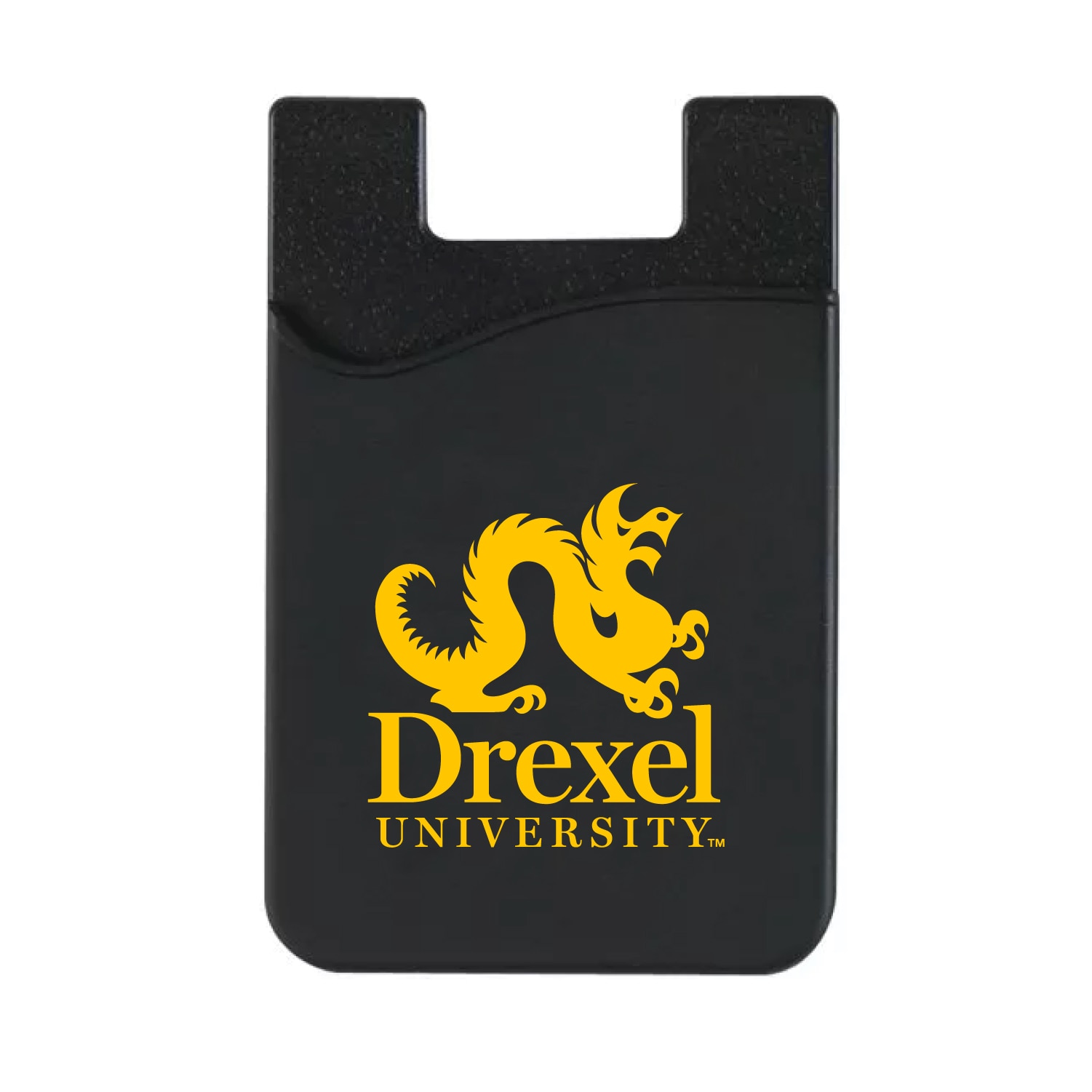 Drexel University Leather Wallet Sleeve (Top Load), Black, Classic